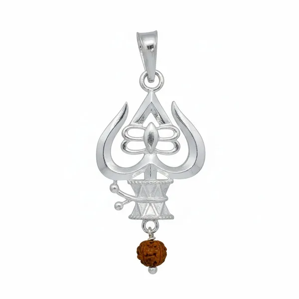Silver_Trishul_Pendant_For_Unisex
