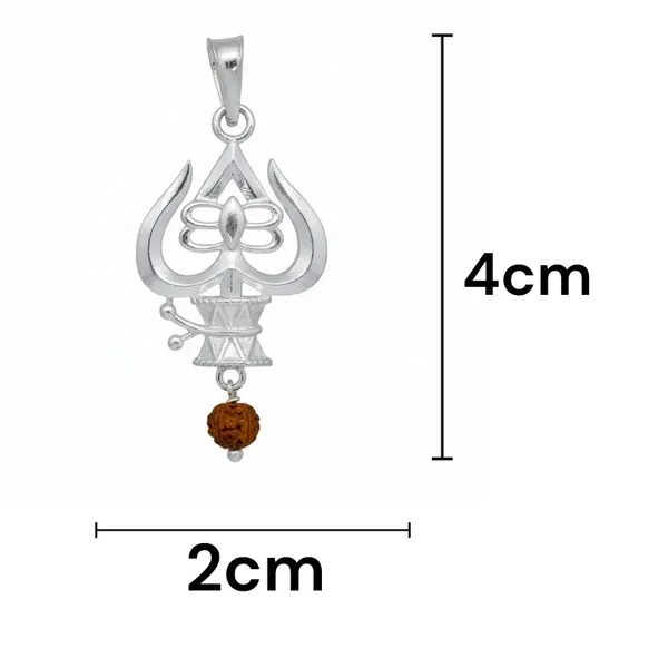 Silver_Trishul_Pendant_For_Unisex