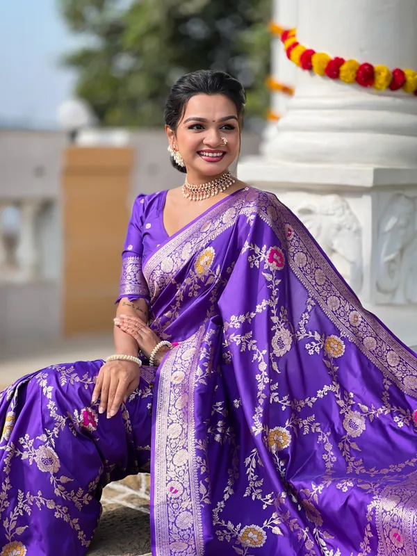 Purple_Soft_Banarasi_Silk_Saree_With_Zari_Weaving_Meenakari_Touchup_Design_All_Over_The_Saree_And_Meenakari_Weaving_Rich_Pallu_For_Women