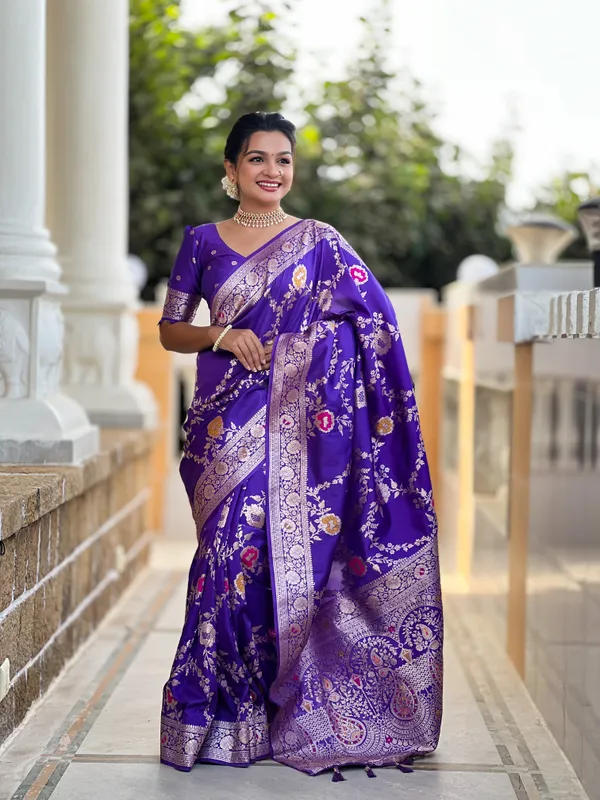 Purple_Soft_Banarasi_Silk_Saree_With_Zari_Weaving_Meenakari_Touchup_Design_All_Over_The_Saree_And_Meenakari_Weaving_Rich_Pallu_For_Women