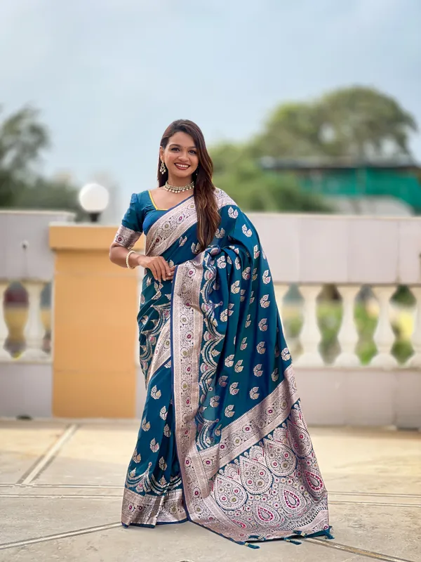 Morpis_Soft_Banarasi_Silk_Saree_With_Zari_Weaving_Meenakari_Touchup_Design_All_Over_The_Saree_And_Meenakari_Weaving_Rich_Pallu_For_Women