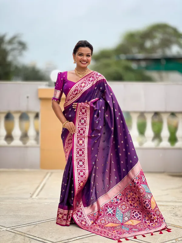 Purple_Soft_Banarasi_Silk_Saree_With_Zari_Weaving_Meenakari_Touchup_Design_All_Over_The_Saree_And_Meenakari_Weaving_Rich_Pallu_For_Women