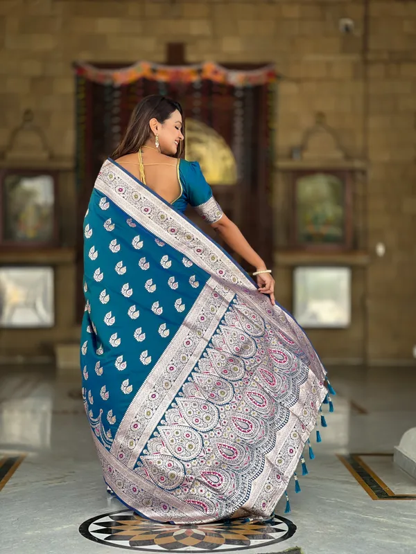 Morpis_Soft_Banarasi_Silk_Saree_With_Zari_Weaving_Meenakari_Touchup_Design_All_Over_The_Saree_And_Meenakari_Weaving_Rich_Pallu_For_Women