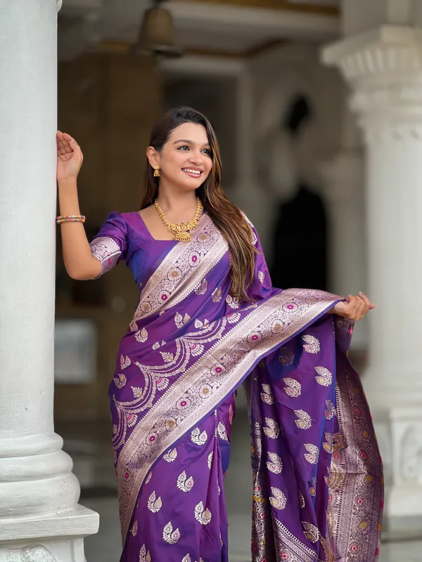 Purple_Soft_Banarasi_Silk_Saree_With_Zari_Weaving_Meenakari_Touchup_Design_All_Over_The_Saree_And_Meenakari_Weaving_Rich_Pallu_For_Women