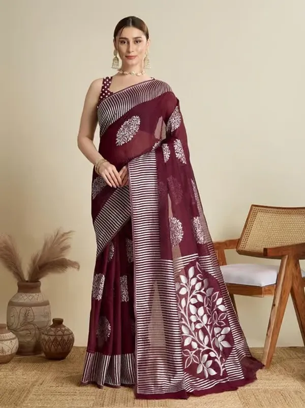 Traditional_Linen_Cotton_Saree_–_Perfect_for_Daily_&_Festive_Wear_–_Soft_&_Lightweight