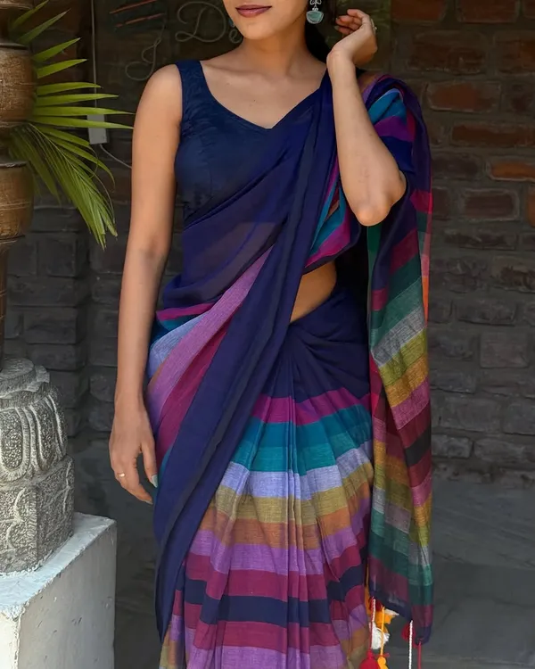 Traditional_Linen_Cotton_Saree_–_Perfect_for_Daily_&_Festive_Wear_–_Soft_&_Lightweight