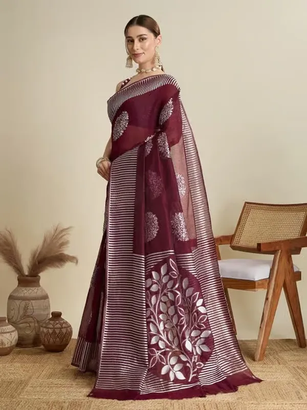 Traditional_Linen_Cotton_Saree_–_Perfect_for_Daily_&_Festive_Wear_–_Soft_&_Lightweight