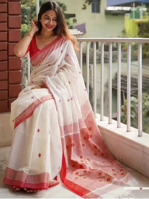 Traditional_Linen_Cotton_Saree_–_Perfect_for_Daily_&_Festive_Wear_–_Soft_&_Lightweight
