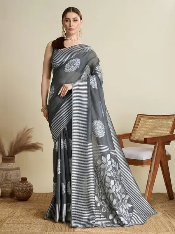 Traditional_Linen_Cotton_Saree_–_Perfect_for_Daily_&_Festive_Wear_–_Soft_&_Lightweight