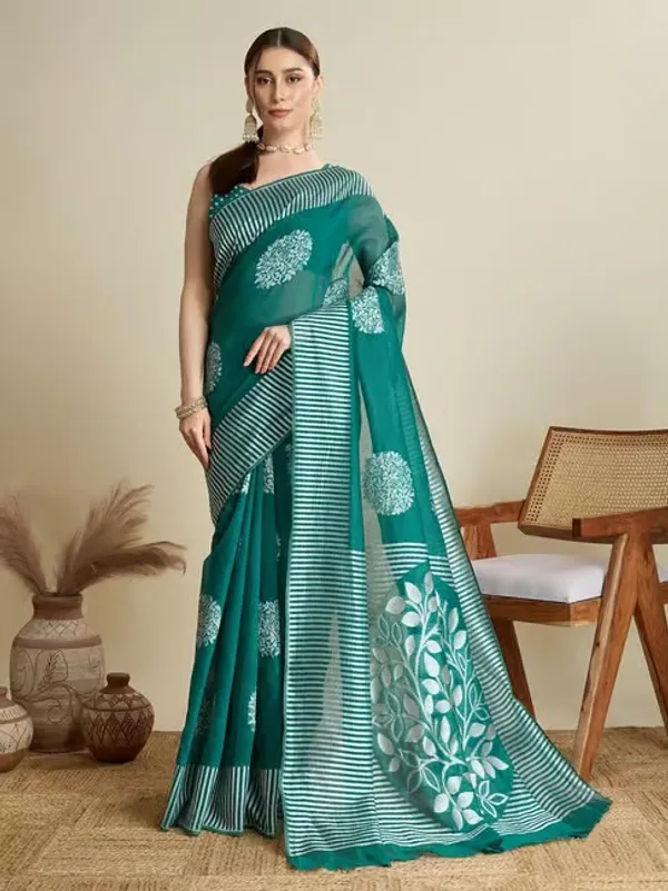 Traditional_Linen_Cotton_Saree_–_Perfect_for_Daily_&_Festive_Wear_–_Soft_&_Lightweight