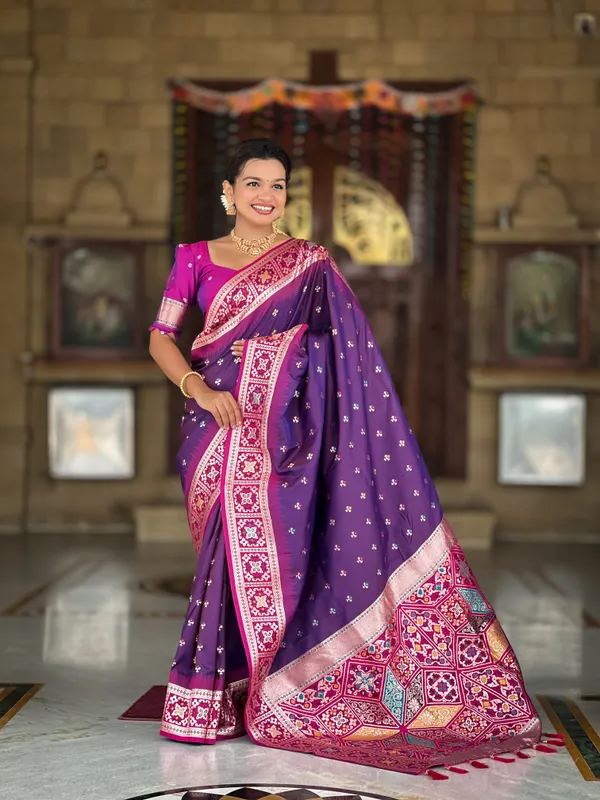 Purple_Soft_Banarasi_Silk_Saree_With_Zari_Weaving_Meenakari_Touchup_Design_All_Over_The_Saree_And_Meenakari_Weaving_Rich_Pallu_For_Women