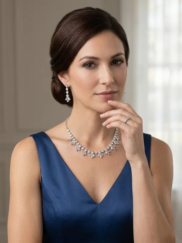 Art_Deco-Inspired_Baguette_Crystal_Necklace_&_Drop_Earring_Set_–_Silver-Tone_Bridal_&_Special_Occasion_Jewelry