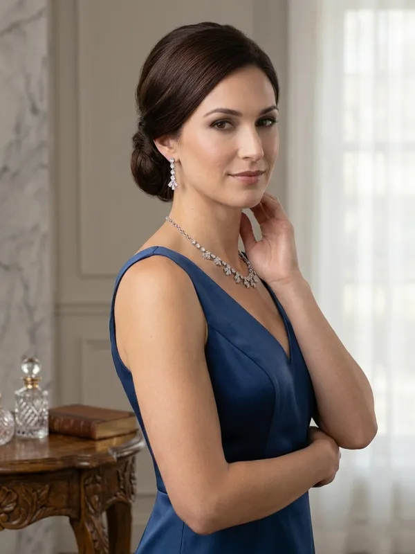 Art_Deco-Inspired_Baguette_Crystal_Necklace_&_Drop_Earring_Set_–_Silver-Tone_Bridal_&_Special_Occasion_Jewelry