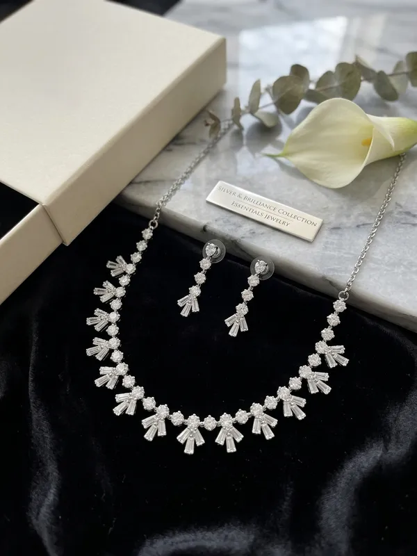 Art_Deco-Inspired_Baguette_Crystal_Necklace_&_Drop_Earring_Set_–_Silver-Tone_Bridal_&_Special_Occasion_Jewelry