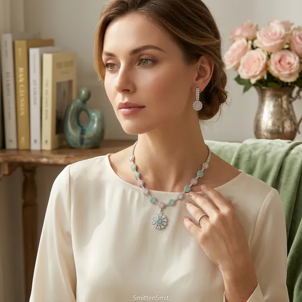 Elegant_Pastel_Stone_Jewelry_Set_–_Silver-Plated_Necklace_&_Drop_Earrings_with_Pink_and_Mint_Green_Crystals