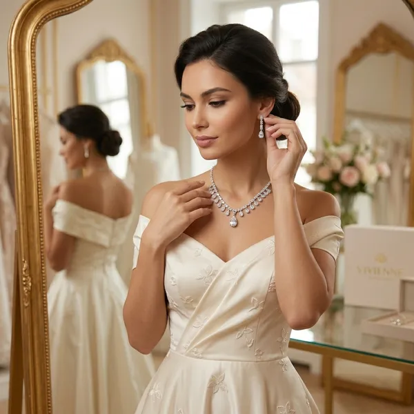 Elegant_Silver-Plated_Pear-Cut_Droplet_Cubic_Zirconia_Necklace_Set_with_Dangle_Earrings