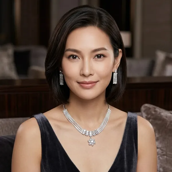 Elegant_Zircon_Floral_Choker_&_Tassel_Earring_Set