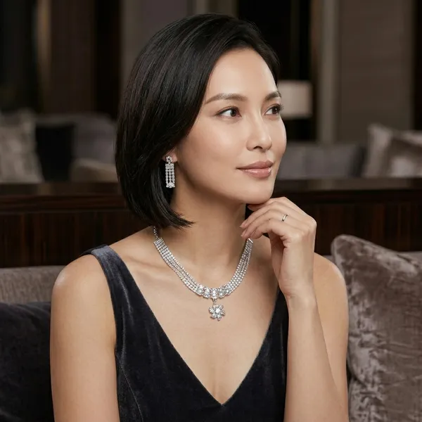 Elegant_Zircon_Floral_Choker_&_Tassel_Earring_Set