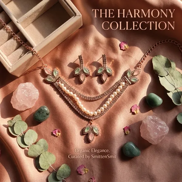 Rose_Gold-Plated_Crystal_&_Pearl_Leaf_Motif_Necklace_and_Earring_Set