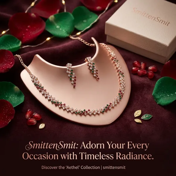 Rose_Gold_Plated_Minimalist_Geometric_Necklace_Set_with_Matching_Drop_Earrings
