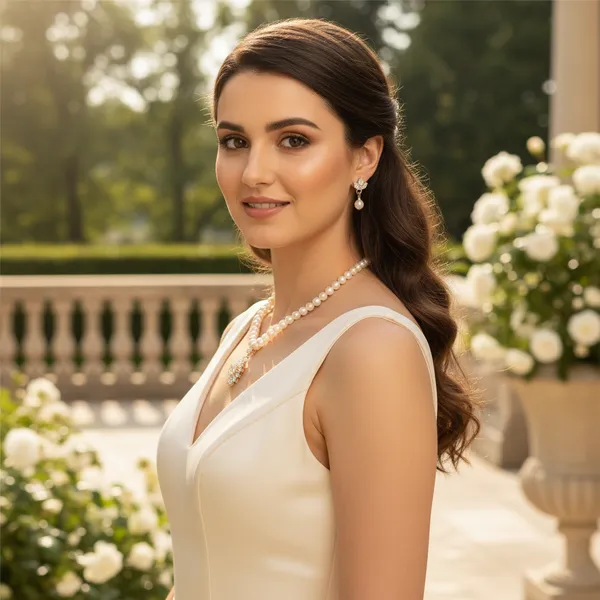 Rose_Gold-Tone_Floral_Pendant_Pearl_Necklace_and_Matching_Drop_Earring_Set