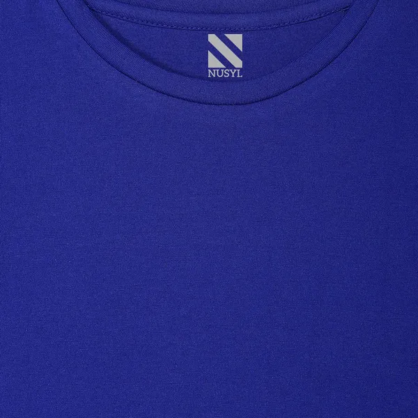 Royal_Blue_Solid_Round_Neck_Half_Sleeves_T-Shirt_For_Girls