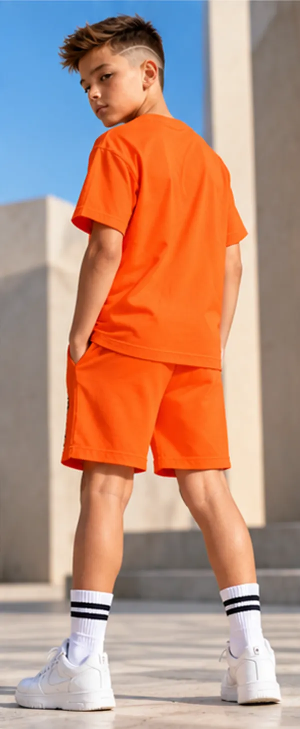 NUSYL_Orange_Football_Splash_Kids’_Co-Ord_Set