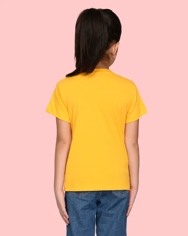 Yellow_Solid_Round_Neck_Half_Sleeves_T-Shirt_For_Girls