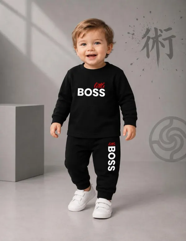 NUSYL_Boys_Black_Little_Boss_Text_Printed_Cotton_Blend_T-shirts_and_Joggers_|_Boys's_Regular_Length_T-shirts_and_Regular_Jogger