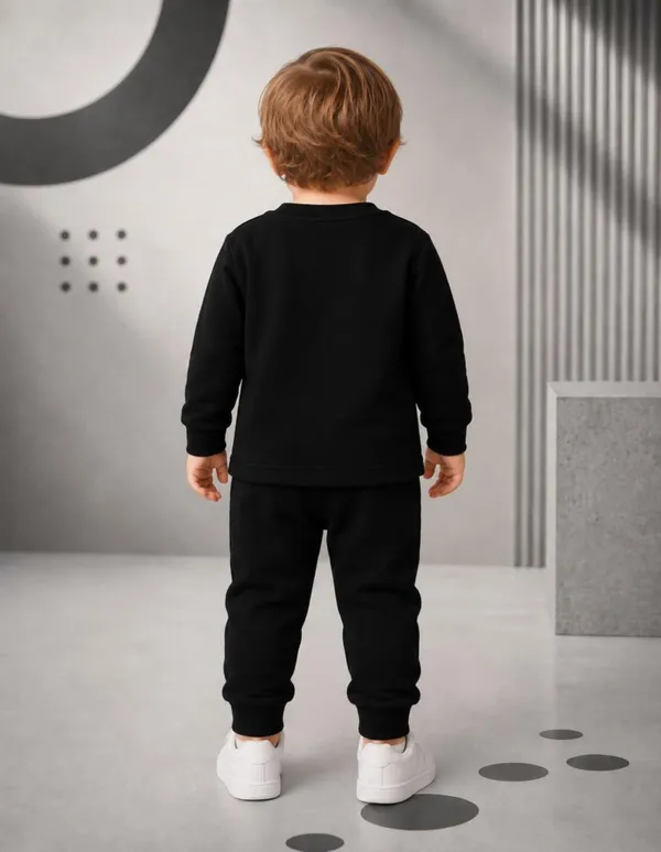 NUSYL_Boys_Black_Little_Boss_Text_Printed_Cotton_Blend_T-shirts_and_Joggers_|_Boys's_Regular_Length_T-shirts_and_Regular_Jogger