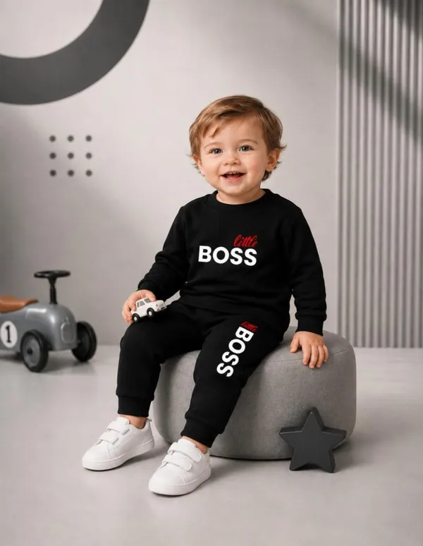 NUSYL_Boys_Black_Little_Boss_Text_Printed_Cotton_Blend_T-shirts_and_Joggers_|_Boys's_Regular_Length_T-shirts_and_Regular_Jogger