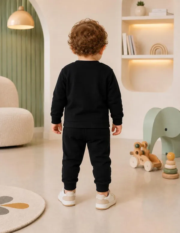 NUSYL_Boys_Black_Daddy's_Boy_Text_Printed_Cotton_Blend_T-shirts_and_Joggers_|_Boys's_Regular_Length_T-shirts_and_Regular_Jogger