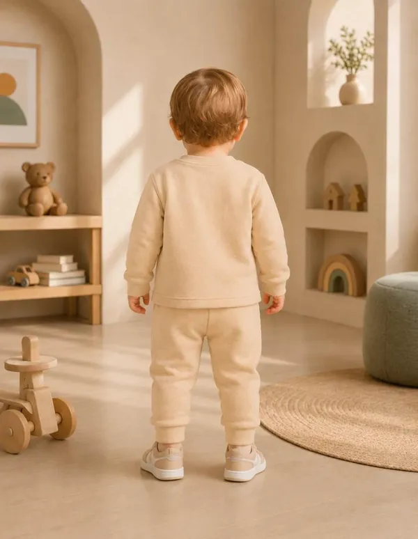 NUSYL_Boys_Beige_Daddy's_Boy_Text_Printed_Cotton_Blend_T-shirts_and_Joggers_|_Boys's_Regular_Length_T-shirts_and_Regular_Jogger