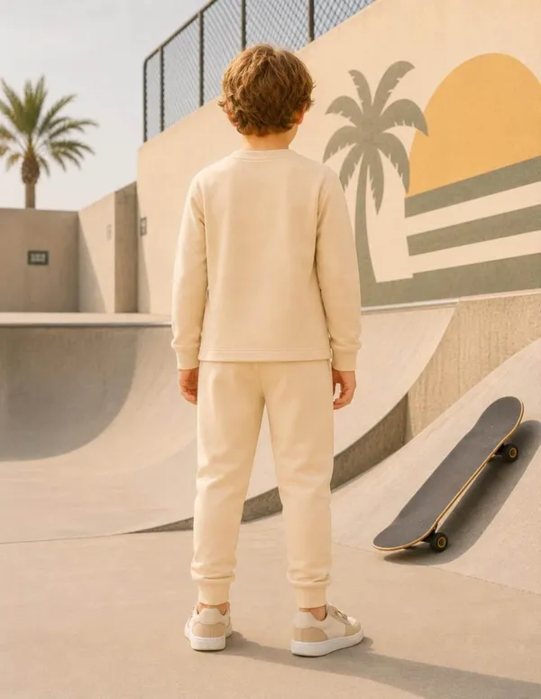 NUSYL_Boys_Beige_Los_Angeles_&_79_Text_Printed_Cotton_Blend_T-shirts_and_Joggers_|_Boys's_Regular_Length_T-shirts_and_Regular_Jogger