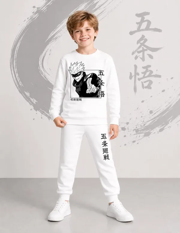 NUSYL_Boys_White_Anime_Printed_Cotton_Blend_T-shirts_and_Joggers_|_Boys's_Regular_Length_T-shirts_and_Regular_Jogger
