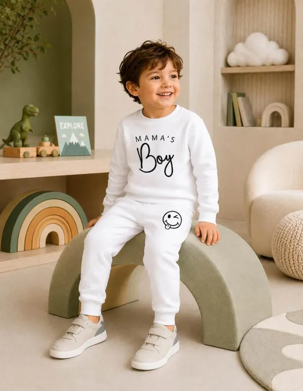 NUSYL_Boys_White_Mama's_Boy_Text_Printed_Cotton_Blend_T-shirts_and_Joggers_|_Boys's_Regular_Length_T-shirts_and_Regular_Jogger