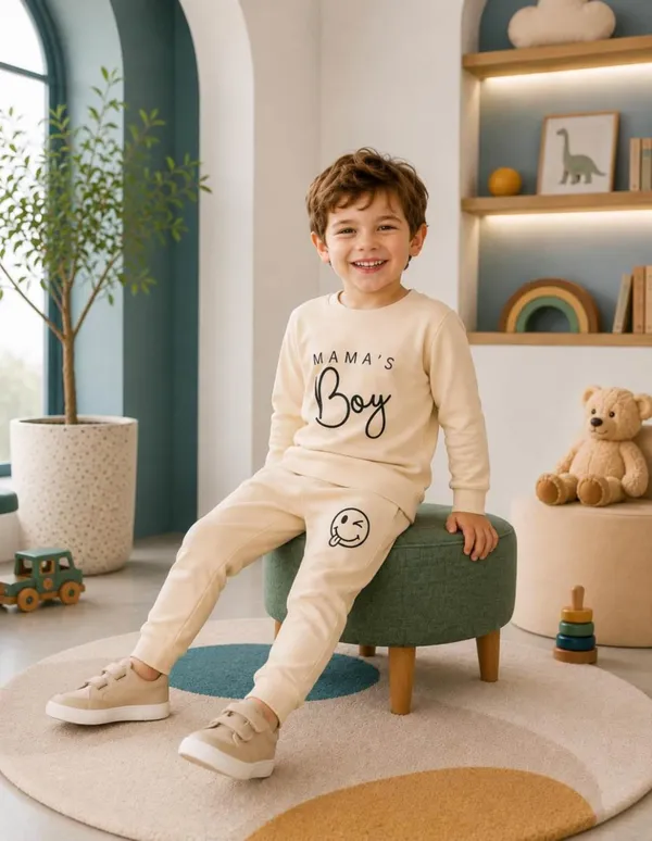 NUSYL_Boys_Beige_Mama's_Boy_Text_Printed_Cotton_Blend_T-shirts_and_Joggers_|_Boys's_Regular_Length_T-shirts_and_Regular_Jogger