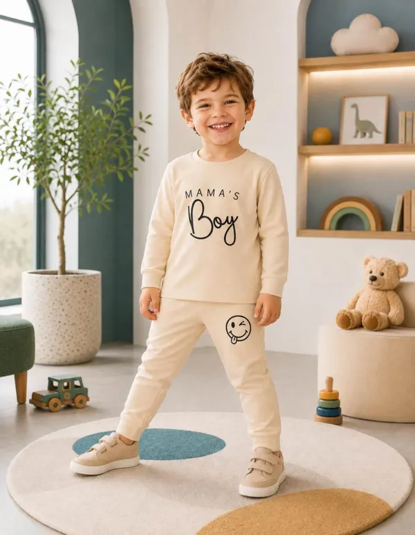 NUSYL_Boys_Beige_Mama's_Boy_Text_Printed_Cotton_Blend_T-shirts_and_Joggers_|_Boys's_Regular_Length_T-shirts_and_Regular_Jogger