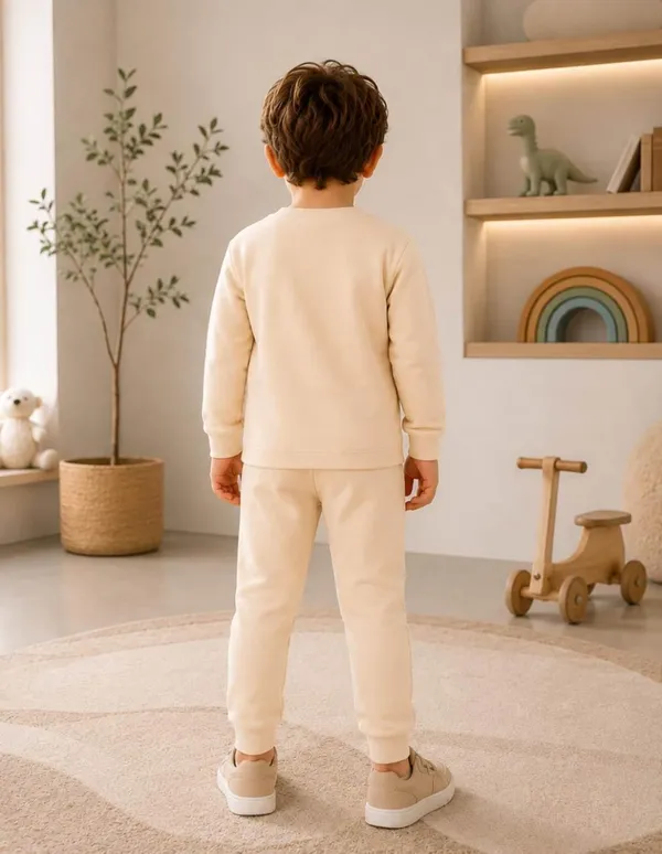 NUSYL_Boys_Beige_Teddy_Bear_Printed_Cotton_Blend_T-shirts_and_Joggers_|_Boys's_Regular_Length_T-shirts_and_Regular_Jogger