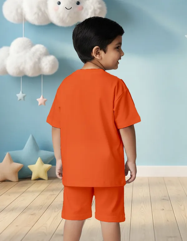 Nusyl_Boys_Orange_Panda_Printed_&_Kick_Rocks_Text_Printed_Cotton_Blend_Relaxed_T_Shirts_And_Shorts_With_Side_Pockets_Oversized_Length_T_Shirts_And_Shorts_Knee_Length