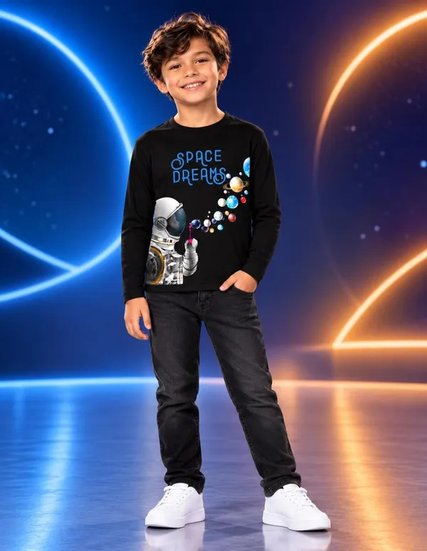Nusyl_Boys_Pack_of_2_Black_Space_Dreams_Text_Printed_&_Turtle_Printed_Full_Sleeve_Tshirts