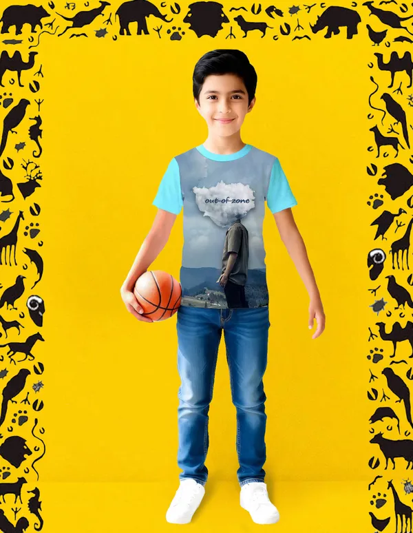 Nusyl_Boy_Sky_Blue_Out_Of_Zone_Text_Printed_&_Elephant_Printed_Half_Sleeves_Pack_Of_2_T_Shirts_Soft_&_Comfortable_Half_Sleeve_T_Shirts_Cozy_Summer_Wear_For_Kids_&_Teen_Boys
