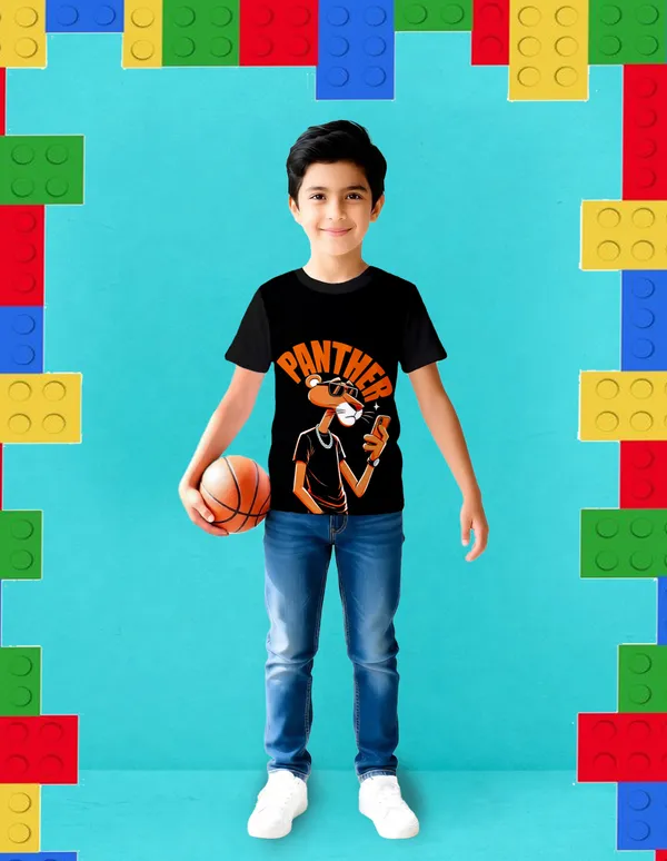 Nusyl_Boy_Red_&_Black_Panther_Printed_&_Dog_Printed_Half_Sleeves_Pack_Of_2_T_Shirts_Soft_&_Comfortable_Half_Sleeve_T_Shirts_Cozy_Summer_Wear_For_Kids_&_Teen_Boys
