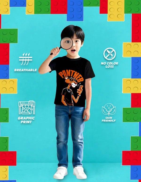 Nusyl_Boy_Red_&_Black_Panther_Printed_&_Dog_Printed_Half_Sleeves_Pack_Of_2_T_Shirts_Soft_&_Comfortable_Half_Sleeve_T_Shirts_Cozy_Summer_Wear_For_Kids_&_Teen_Boys
