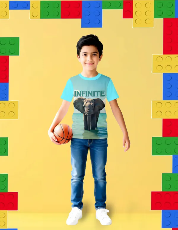 Nusyl_Boy_Sky_Blue_Elephant_Printed_&_Crocodile_Printed_&_Infinite_Text_Printed_Half_Sleeves_Pack_Of_2_T_Shirts_Soft_&_Comfortable_Half_Sleeve_T_Shirts_Cozy_Summer_Wear_For_Kids_&_Teen_Boys
