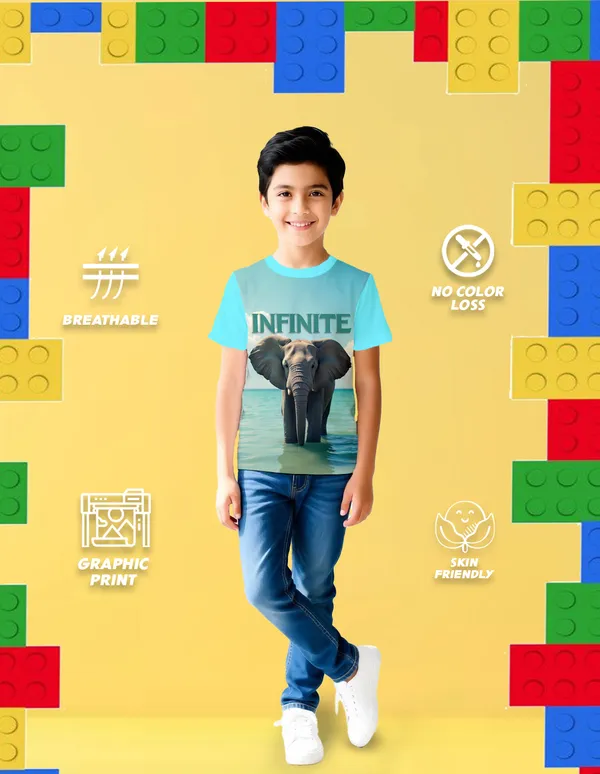 Nusyl_Boy_Sky_Blue_Elephant_Printed_&_Crocodile_Printed_&_Infinite_Text_Printed_Half_Sleeves_Pack_Of_2_T_Shirts_Soft_&_Comfortable_Half_Sleeve_T_Shirts_Cozy_Summer_Wear_For_Kids_&_Teen_Boys