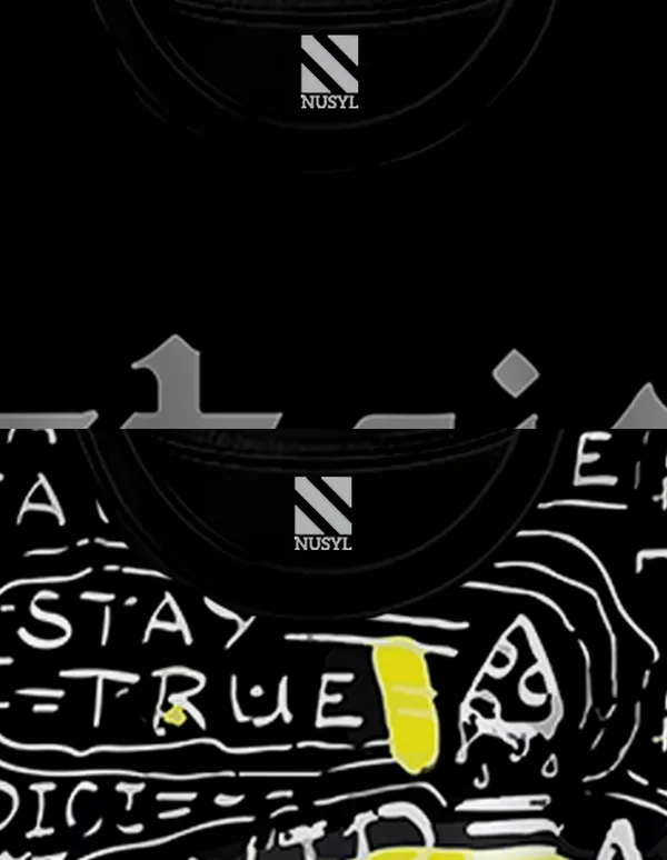 Nusyl_Boy_Black_Stay_True_Text_Printed_&_Ancient_Characters_Printed_Half_Sleeves_Pack_Of_2_T_Shirts_Soft_&_Comfortable_Half_Sleeve_T_Shirts_Cozy_Summer_Wear_For_Kids_&_Teen_Boys