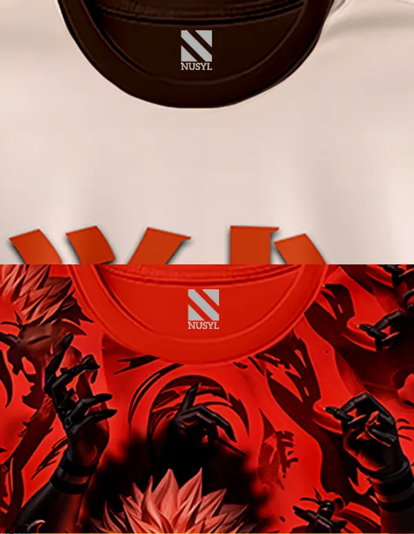 Nusyl_Boy_Red_&_Brown_Anime_Character_Printed_Half_Sleeves_Pack_Of_2_T_Shirts_Soft_&_Comfortable_Half_Sleeve_T_Shirts_Cozy_Summer_Wear_For_Kids_&_Teen_Boys