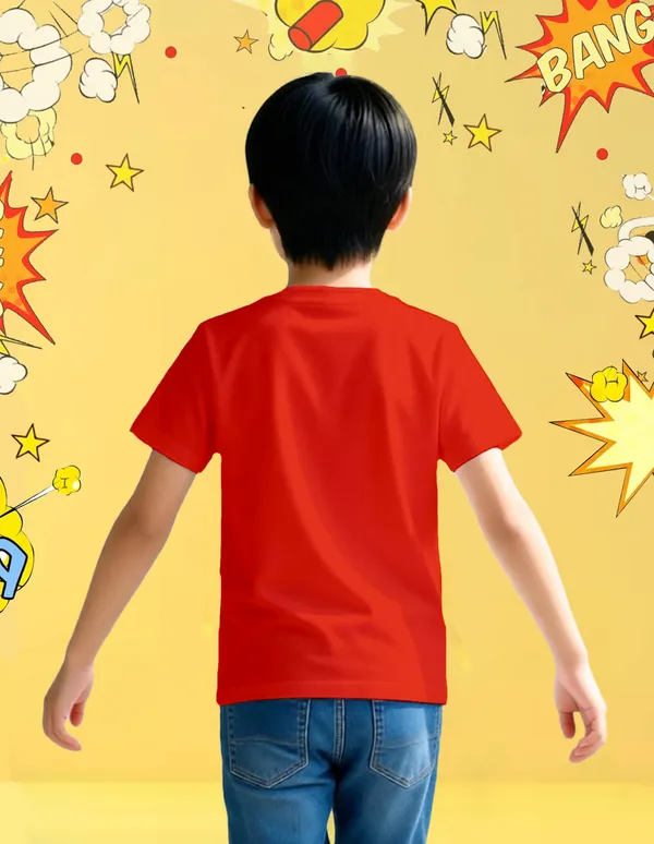 Nusyl_Boy_Red_Belive_Text_Printed_&_Shadow_Warrior_Text_Printed_Half_Sleeves_Pack_Of_2_T_Shirts_Soft_&_Comfortable_Half_Sleeve_T_Shirts_Cozy_Summer_Wear_For_Kids_&_Teen_Boys