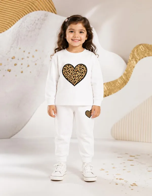 NUSYL_Girls_White_Heart_Printed_Cotton_Blend_T-shirts_and_Joggers_|_Girls's_Regular_Length_T-shirts_and_Regular_Jogger